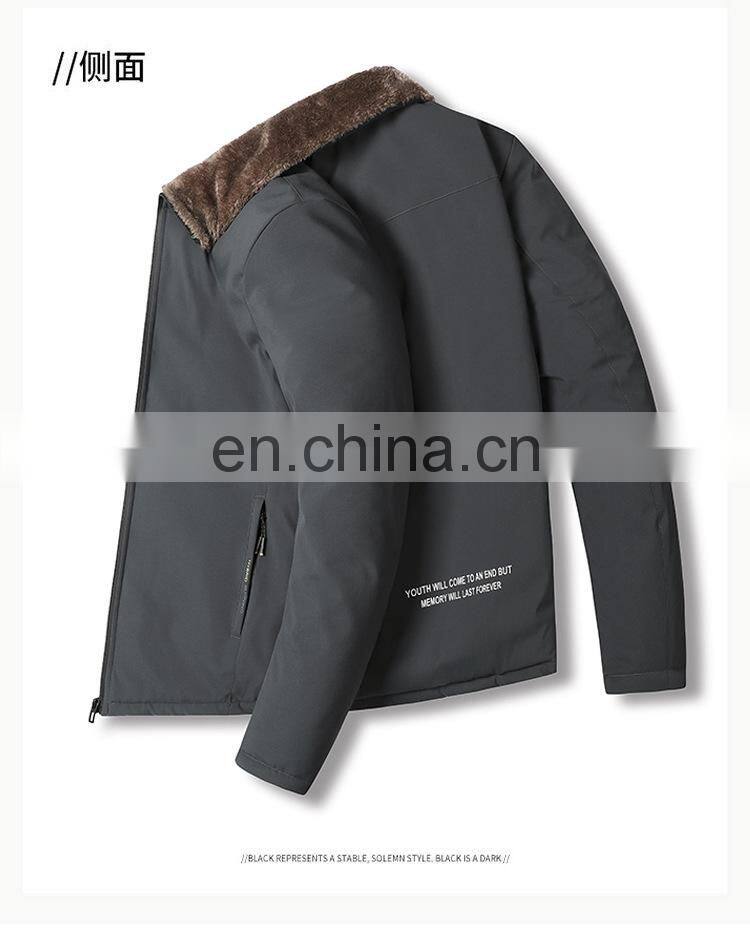 Hot sale new year xmas sale male casual clothes male's coat men's cotton Quilted Jacket men's bread bubble coat