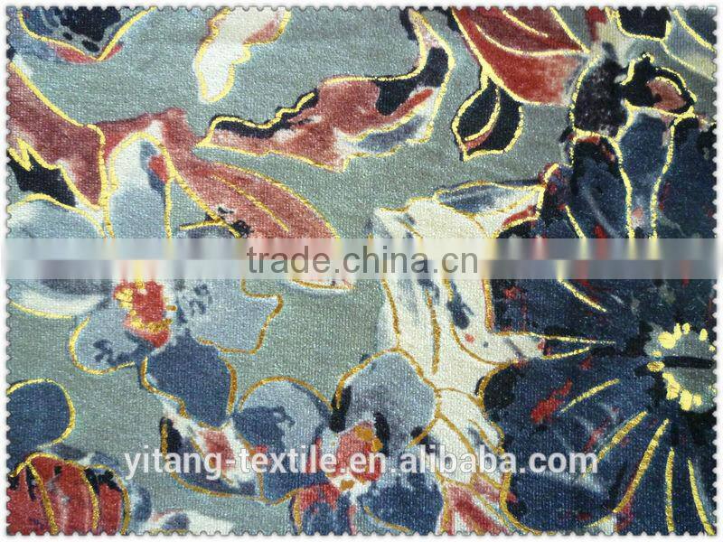 New arrival cotton velvet fabric for dress