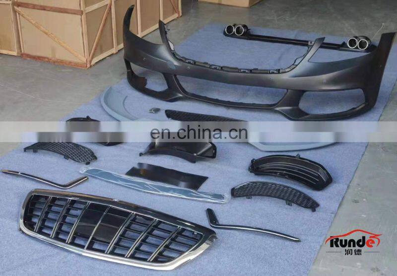 Runde High Quality PP Material Auto Car Body Parts BARBS B900 Style Body Kits For 2018-2020 Mercedes-Benz W222 S63 S65 body kit