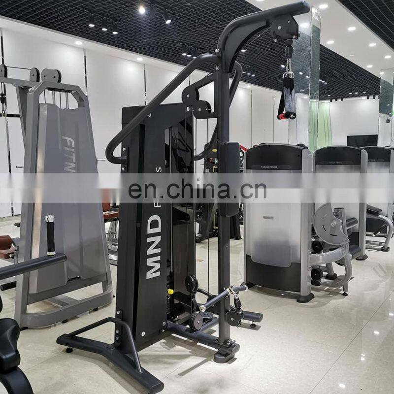 Commercial Gym Fitness Machine Pin Loaded Gym Equipment Shoulder Press Machine for Gym Use