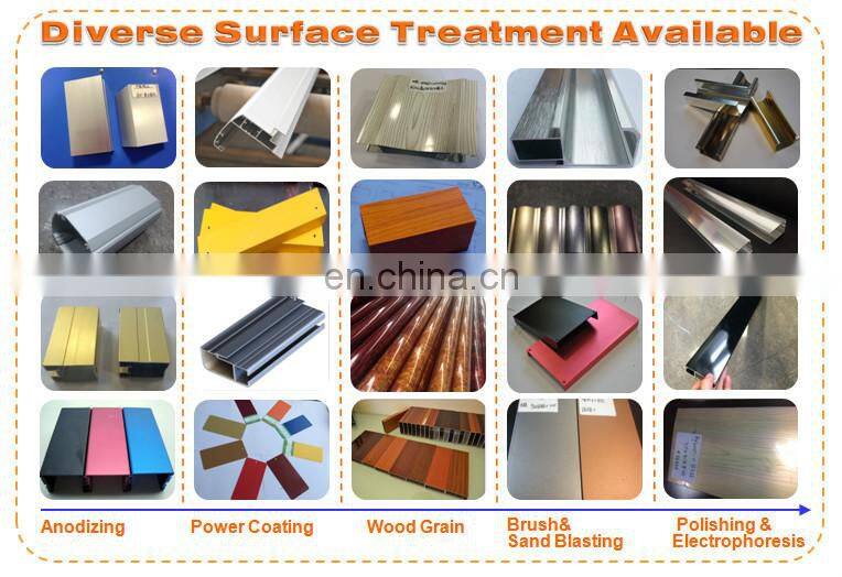 Export quality wood grain aluminium square tube profile,6063 t5 6061 t6 fluorocarbon coating aluminium profile guangdong factory