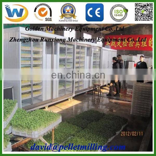 Automatic animal feed seed cattle green fodder bean sprout growing machine