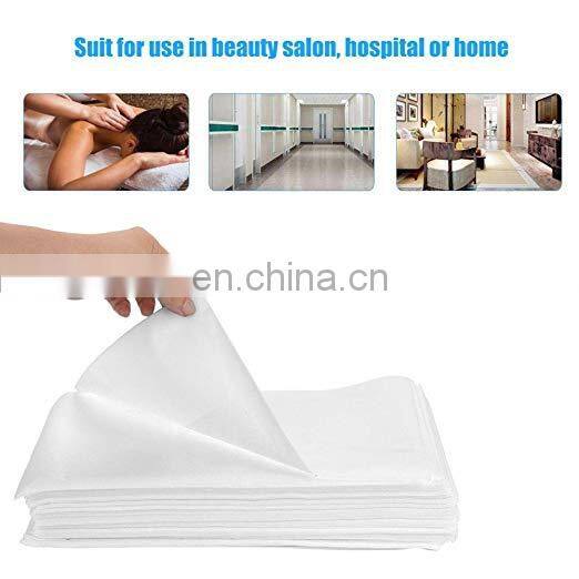Non-Woven Waterproof Disposable Bed Sheet Mattress Cover Massage Couch Cover for Beauty Salon, Massage,Tattoo, Hotels