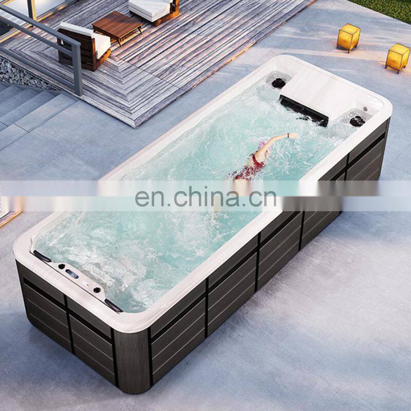 endless fiberglass china swim spa above ground outdoor whirlpool pool