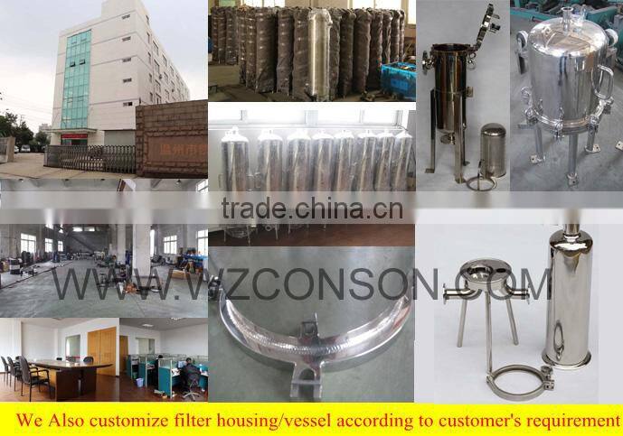 304SS Stainless steel water filter housing