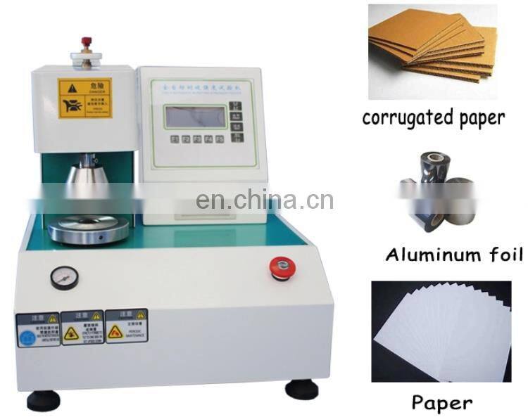 HST Full Automatic Cardboard Bursting Strength Tester made in China