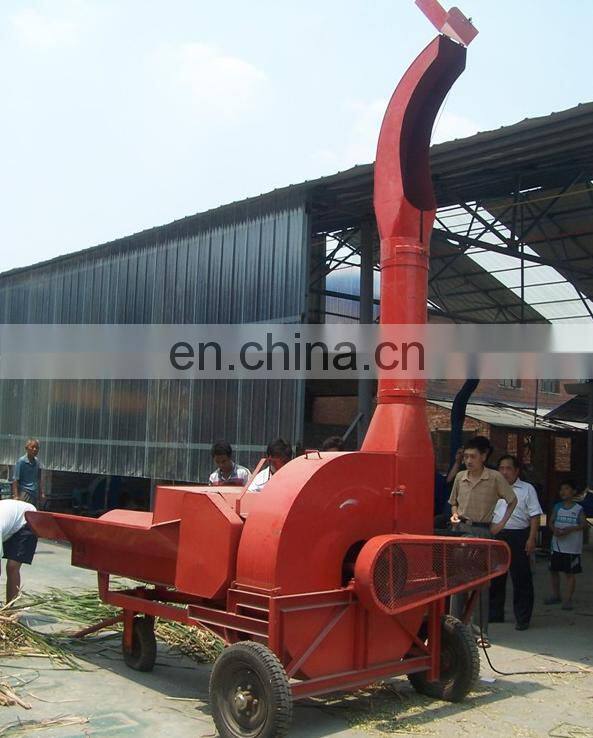 Small wheat straw pulverizer maize straw ensilage machine corn stalk silage hay grass grinder crusher