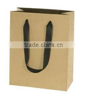 Luxury Laminationed Kraft Paper Bags for Shopping / Shopping Bags