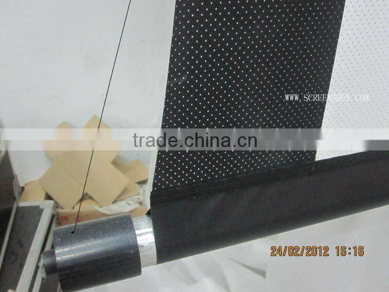 Wedding ceremony motorized screen