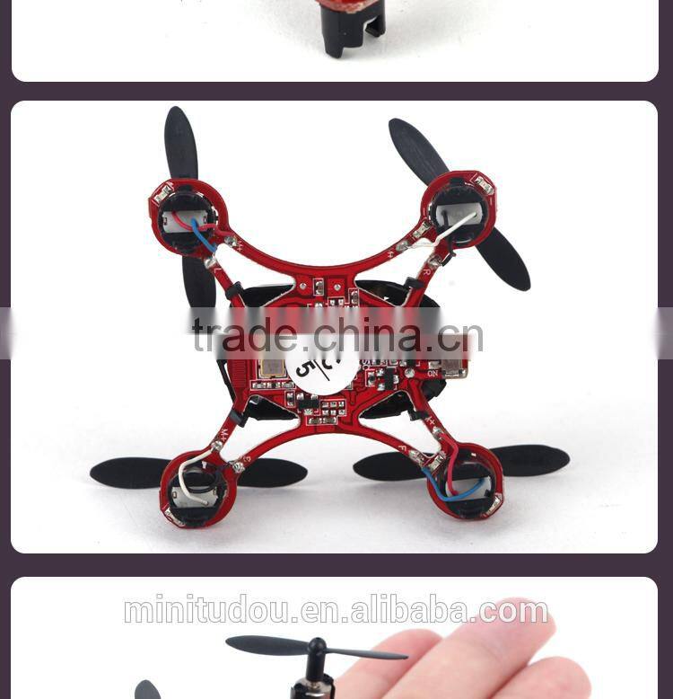 4 channel with 6 Axis gyro MINI drone with 3D stunt function CX-11 world smallest drone