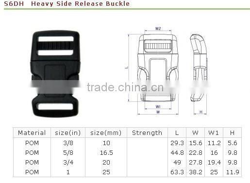 Wholesale plastic products dog pet collar buckle leashes hardware