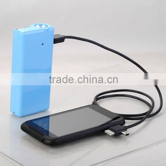 High capacity 5v smartphone battery charger with AC plug 220v input voltage, MP011