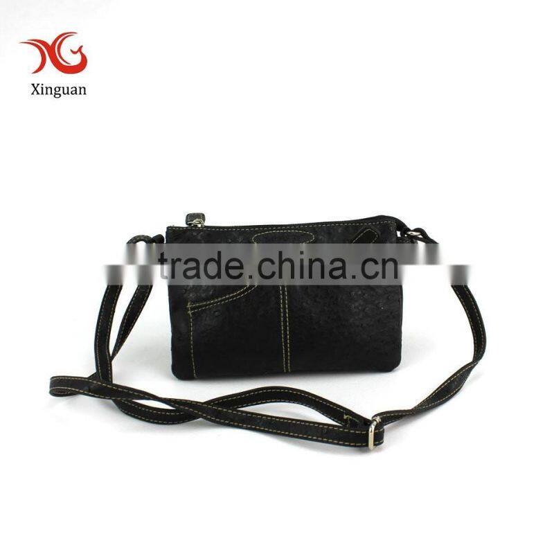 unisex leather messenger bag