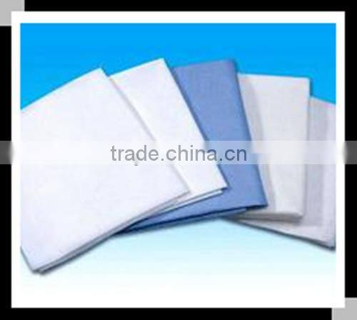 China manufacture disposable white sheet