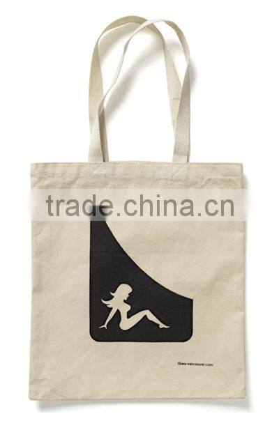 2016 custom printed canvas shoulder tote bag wholesale