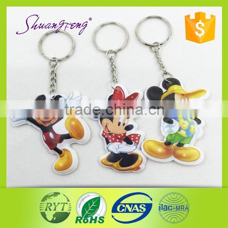 Supply best price fashionkeychain soft pvc keychain