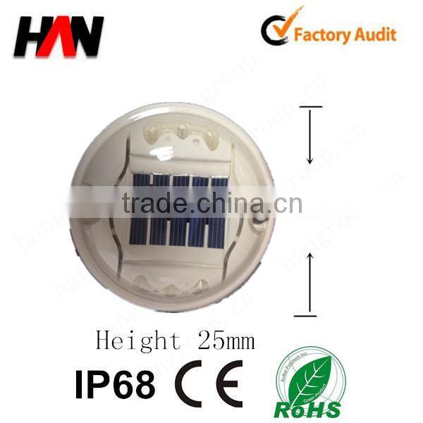 outdoor warning LED solar road studs with factory price