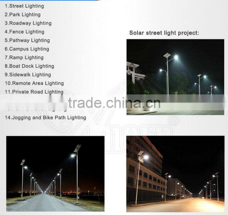 LED Outdoor lighting waterproof led solar street lights
