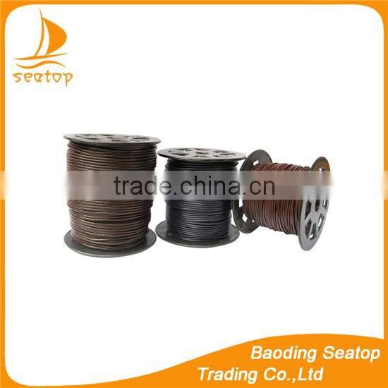 flat leather cord wholesale