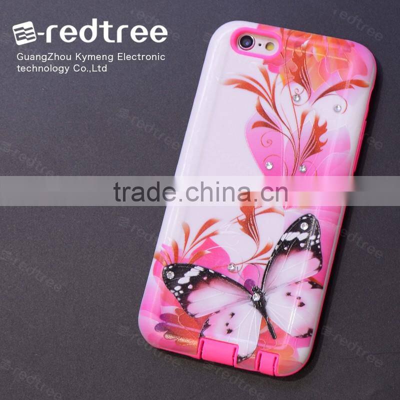 Custom Printing Images Armor Durable Cell Phone Case Cover for Huawei p6