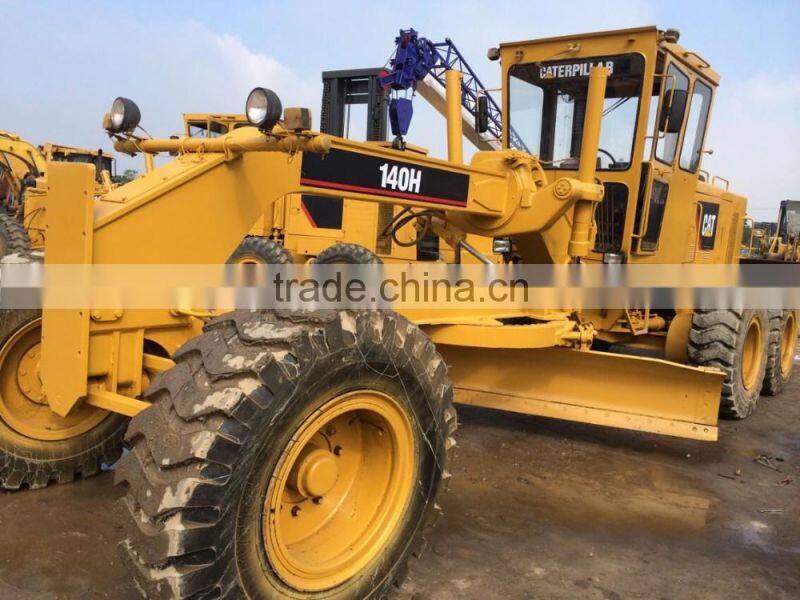 original used good condition motor grader 140H in cheap price for sale