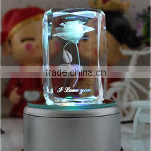 used 3d glass/crystal laser engraving machine