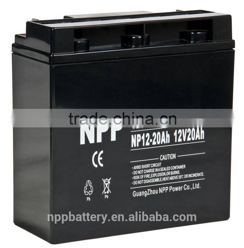 12V20AH Good nice performance deep cycle gel battery