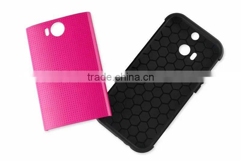 Super Slim 2 Tone Composite Hybrid Case for One M8