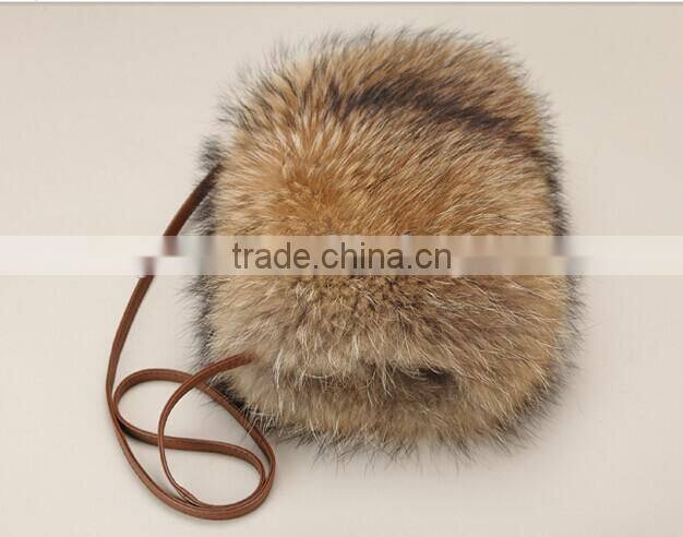 YR785A Hot Sale Winter Hand Warmer/Real Fur Hand Muffs New Arrival