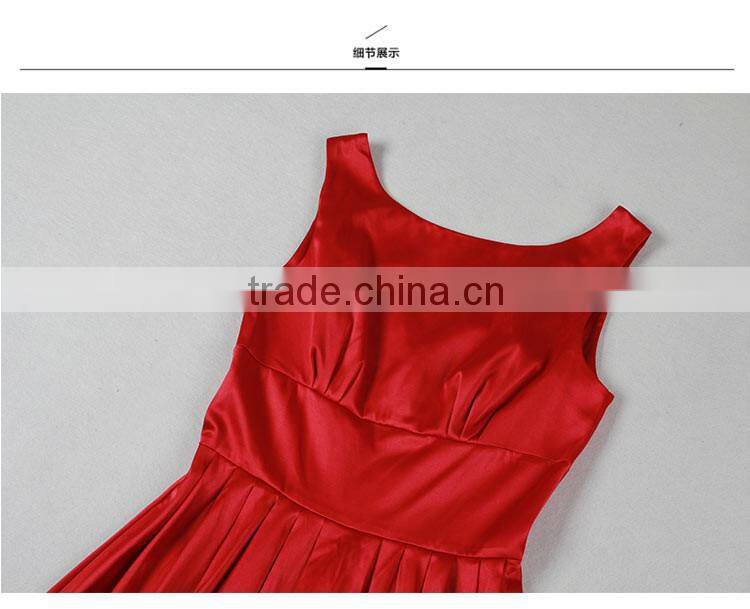 Women's vintage clothing cotton umbrella swing rockabilly dress