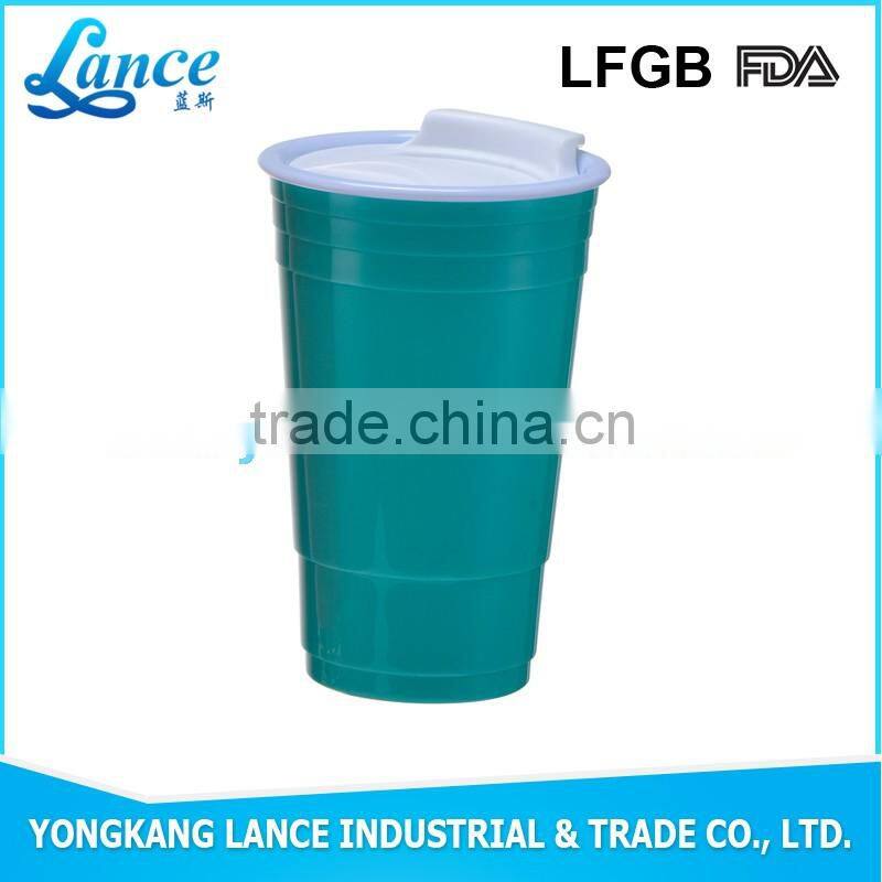 Food grade material BPA free 32oz pp plastic cup