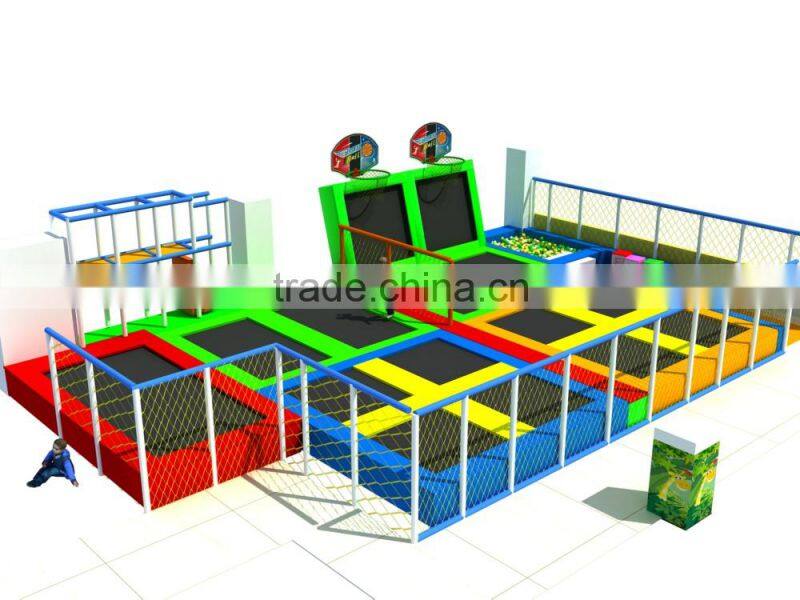 China Supplier excellent design Indoor Trampoline Theme Amusement Park