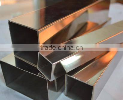 SUS 316L stainless steel square tubing weight and price per meter