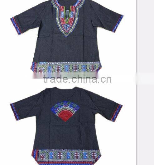ghana kente wax t shirt fashion mens suit dashiki clothing