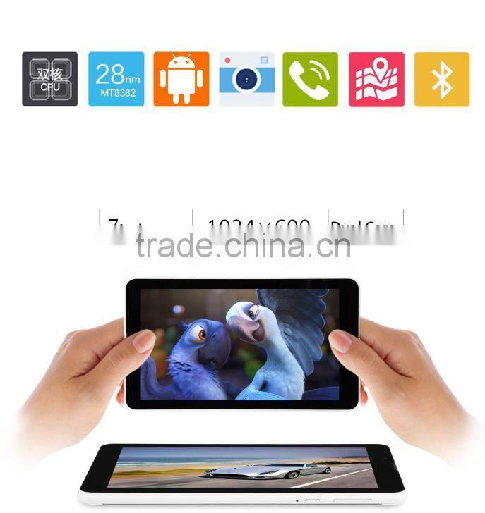 7 inch intel sofia 3g-r quad-core 800*1280 ips screen 3400mah tablet pc