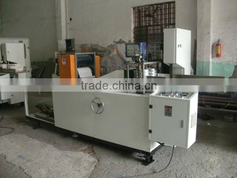Napkin Tissue Machine with Two Embossers