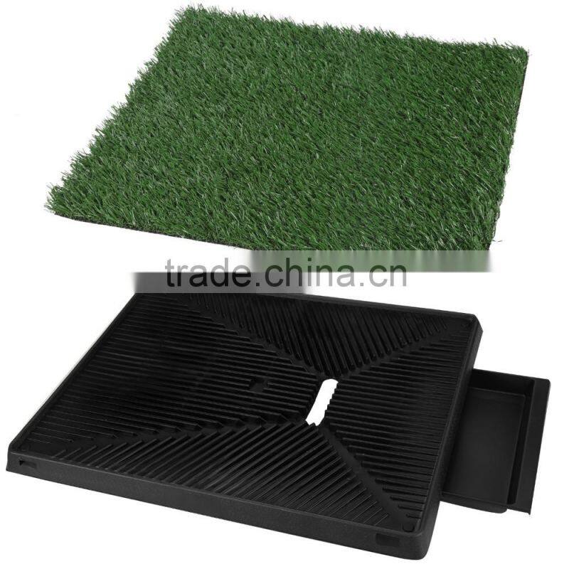 Homdox Pet Park Indoor Potty Dog Grass Mat Training Pad Pet Potty OS004602