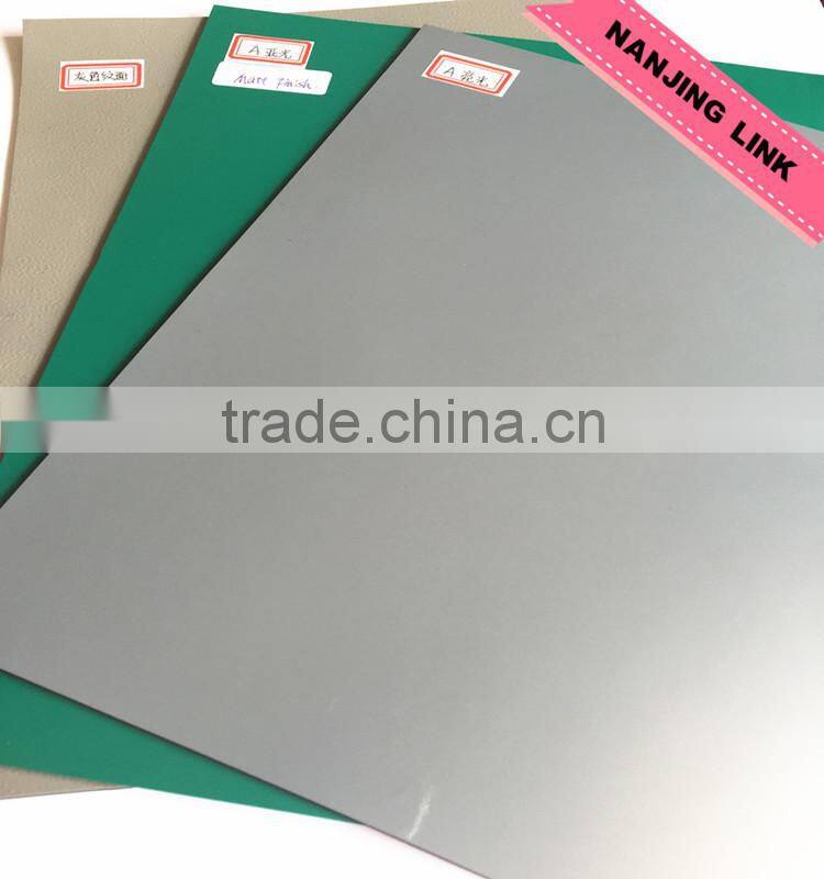 Textured anti static rubber sheet two layer ESD matting