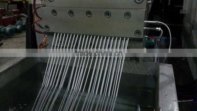 Plastic Film / Bottles Water Cooling Recycling Pelletizer Machine