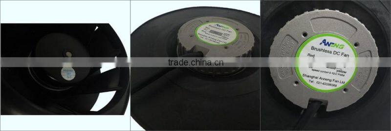 Reliable quality 48v 24v centrifugal fan with IP55 Class F High Protection