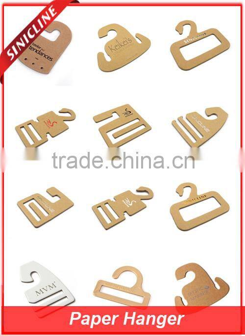 Sinicline Paper Cardboard Shoes Hanger/Hook With Printed Logo