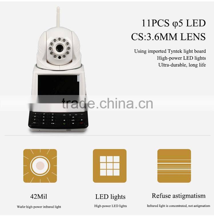 HD Video Camera Security TCP/IP Home WIFI Alarm System