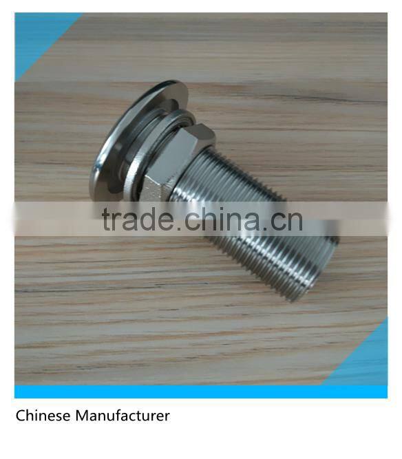 SS 1" Intake Water Strainer with BSPT Taper Male Thread