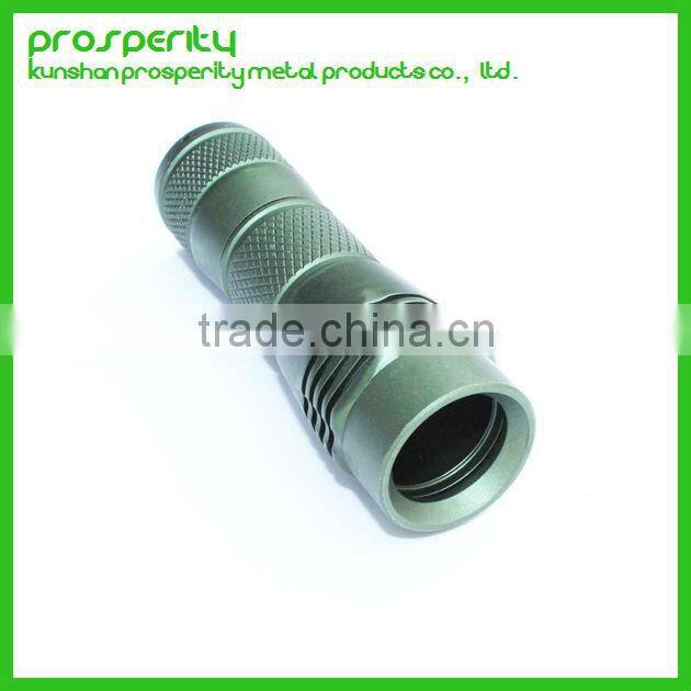 suzhou aluminum machining parts for flashlight housing