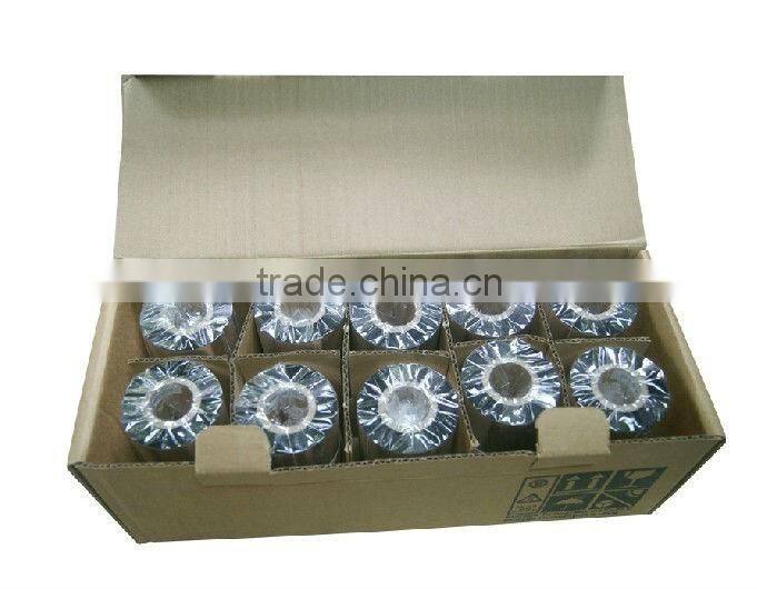 Bizsosft 35mm*300M resin ribbon / washing clothes label ribbon / care label ribbon