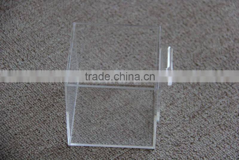 Customized Clear Shopping Mall clear acrylic boxes waterproof wholesale