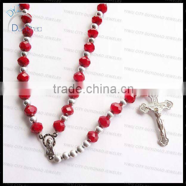 Fashion cheap rosary crystal rosary