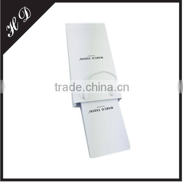 White Tie And Cufflink Tie Clip Set Gift Boxes