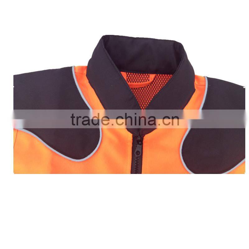 2016 News OEM fashion high visibility motorcycle reflective vest factory sell
