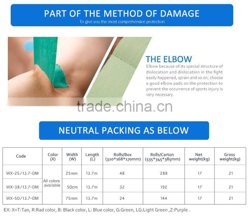 Athletic Bikes Ankor Colored Sports Trainer's Health Care Rayon Hypoallergenic Tape